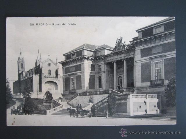 Postales: POSTAL MADRID. MUSEO DEL PRADO. CIRCULADA. - Foto 1