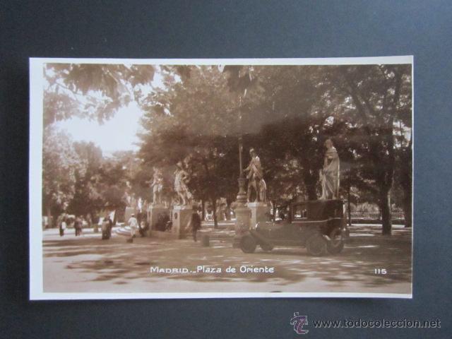 Postales: POSTAL MADRID. PLAZA DE ORIENTE. - Foto 1
