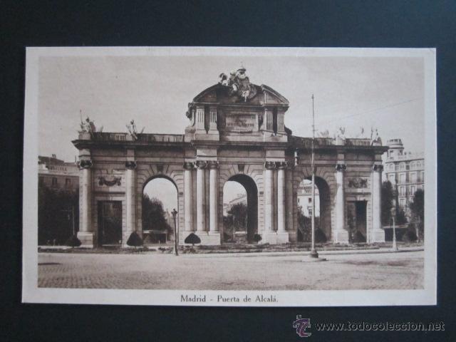 Postales: POSTAL MADRID. PUERTA DE ALCAL&Aacute;. - Foto 1