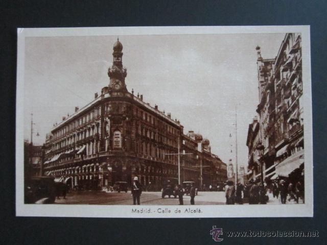 Postales: POSTAL MADRID. CALLE DE ALCAL&Aacute;. - Foto 1