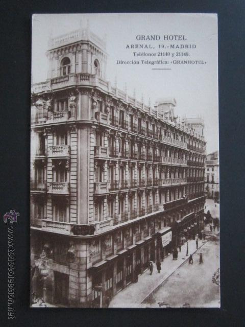 Postales: POSTAL MADRID. GRAND HOTEL. - Foto 1