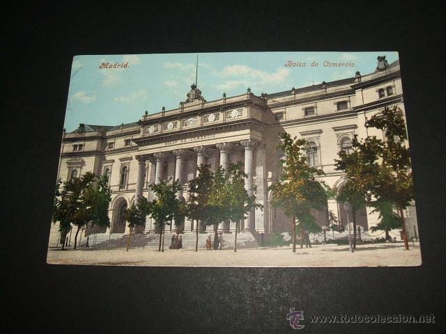 Postales: MADRID BOLSA DE COMERCIO ED. PURGER - Foto 1
