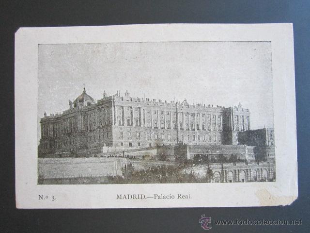 Postales: POSTAL MADRID. PALACIO REAL. PRIMERA EDICI&Oacute;N. - Foto 1