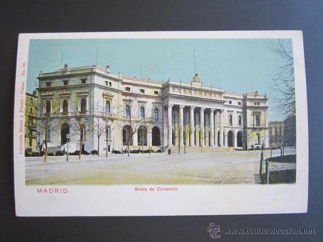 Postales: POSTAL MADRID. BOLSA DE COMERCIO. PRIMERA EDICI&Oacute;N. - Foto 1