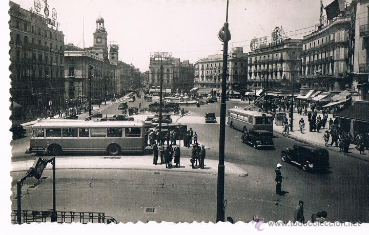 Postales: MADRID. PUERTA DEL SOL. - Foto 1
