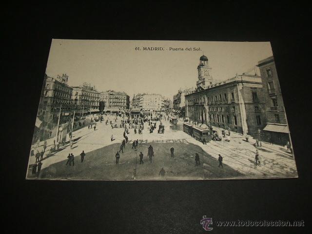 Postales: MADRID PUERTA DEL SOL - Foto 1