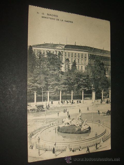 Postales: MADRID MINISTERIO DE LA GUERRA - Foto 1