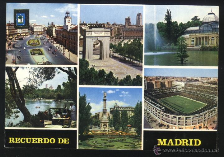 Postales: A-0291- RECUERDO DE MADRID - Foto 1