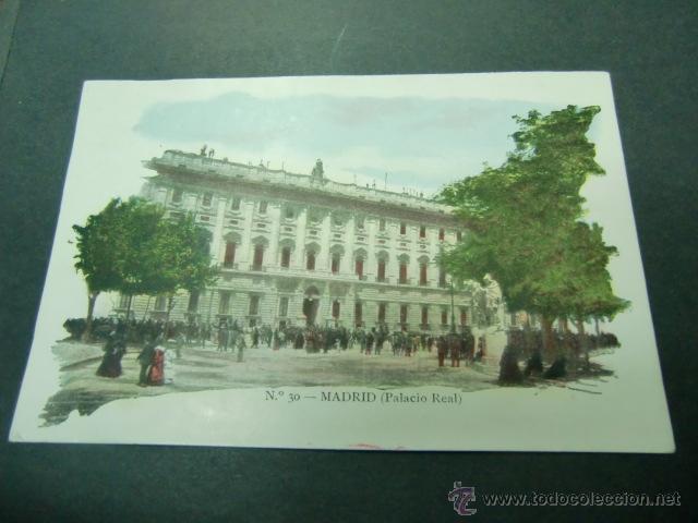 Postales: MADRID PALACIO REAL - Foto 1