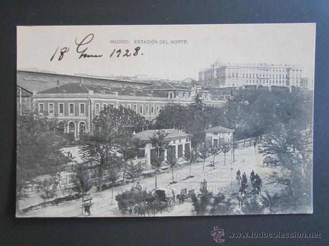 Postales: POSTAL MADRID. ESTACI&Oacute;N DEL NORTE. - Foto 1