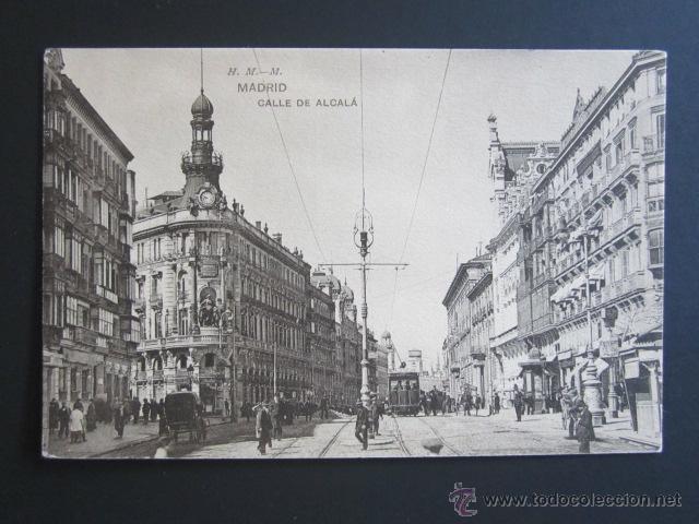 Postales: POSTAL MADRID. CALLE DE ALCAL&Aacute;. - Foto 1
