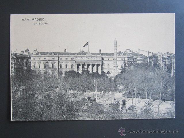 Postales: POSTAL MADRID. LA BOLSA. - Foto 1