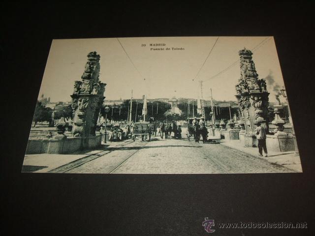 Postales: MADRID PUENTE DE TOLEDO - Foto 1