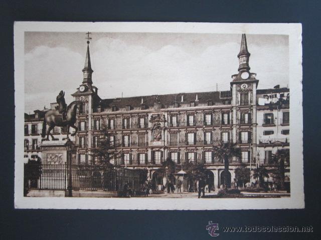 Postales: POSTAL MADRID. PLAZA MAYOR. - Foto 1