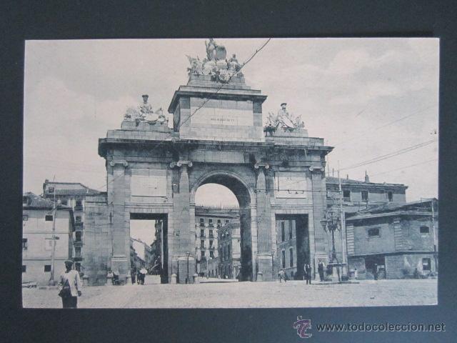Postales: POSTAL MADRID. PUERTA DE TOLEDO. - Foto 1
