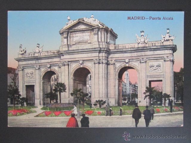Postales: POSTAL MADRID. PUERTA ALCAL&Aacute;. - Foto 1