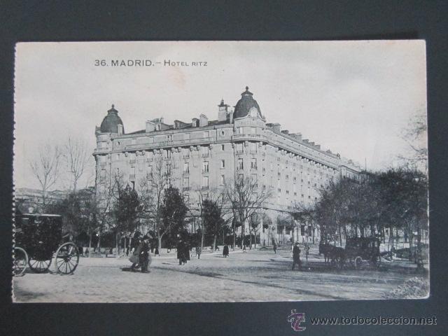 Postales: POSTAL MADRID. HOTEL RITZ. - Foto 1