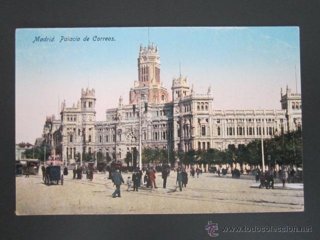 Postales: POSTAL MADRID. PALACIO DE CORREOS. - Foto 1