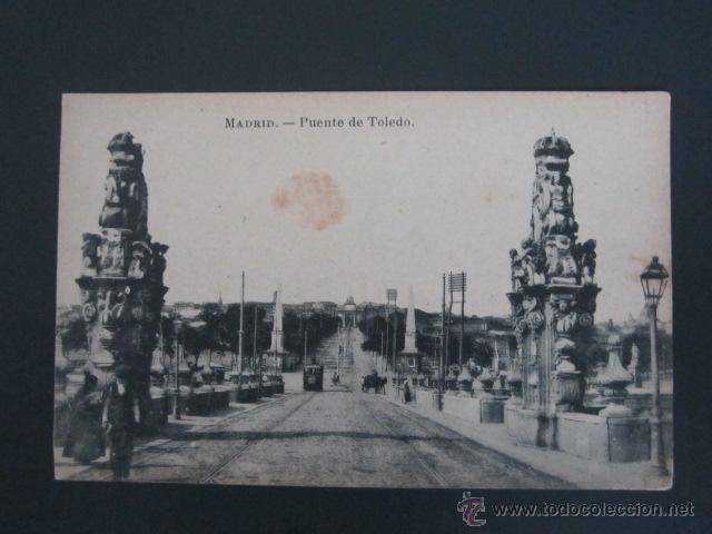 Postales: POSTAL MADRID. PUENTE DE TOLEDO. - Foto 1