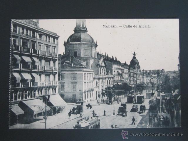 Postales: POSTAL MADRID. CALLE DE ALCAL&Aacute;. - Foto 1