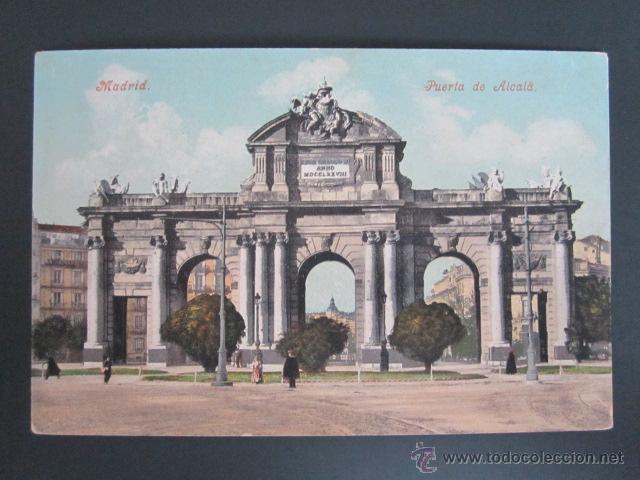 Postales: POSTAL MADRID. PUERTA DE ALCAL&Aacute;. - Foto 1