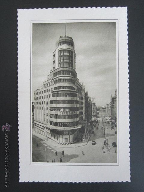 Postales: POSTAL MADRID. EDIFICIO DEL CAPITOL Y AVENIDA DE JOSE ANTONIO. - Foto 1