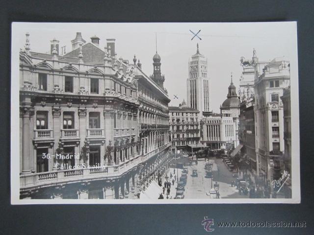 Postales: POSTAL MADRID. RAPIDE. CIRCULADA. - Foto 1