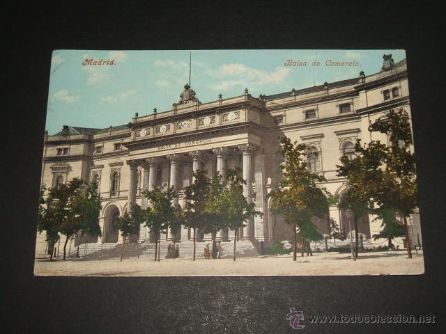 Postales: MADRID BOLSA DE COMERCIO ED. PURGER - Foto 1