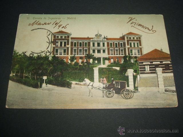Postales: MADRID ESCUELA DE INGENIEROS - Foto 1