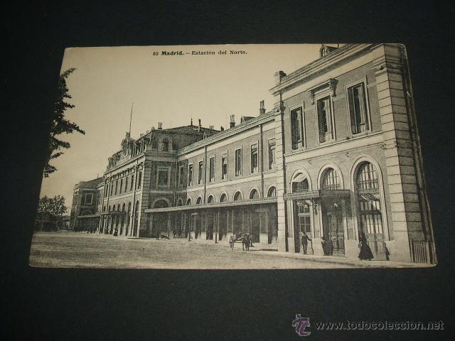 Postales: MADRID ESTACION DEL NORTE - Foto 1
