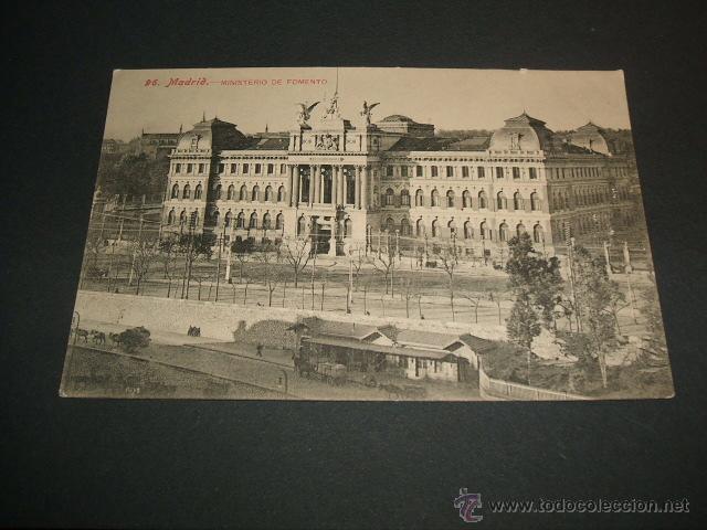 Postales: MADRID MINISTERIO DE FOMENTO - Foto 1