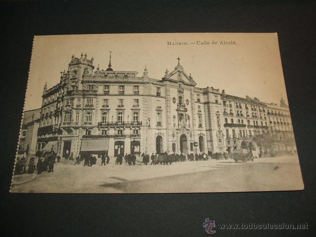 Postales: MADRID CALLE DE ALCALA - Foto 1