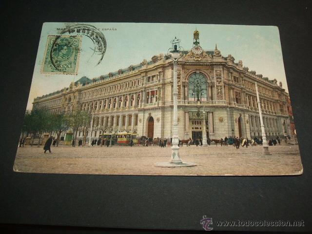 Postales: MADRID BANCO DE ESPA&Ntilde;A - Foto 1