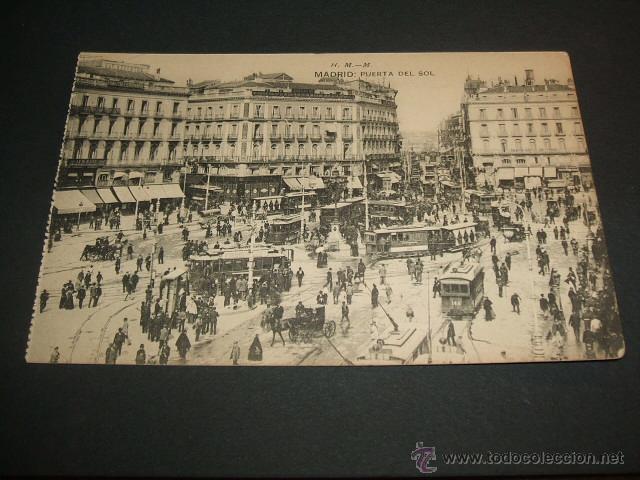 Postales: MADRID PUERTA DEL SOL - Foto 1