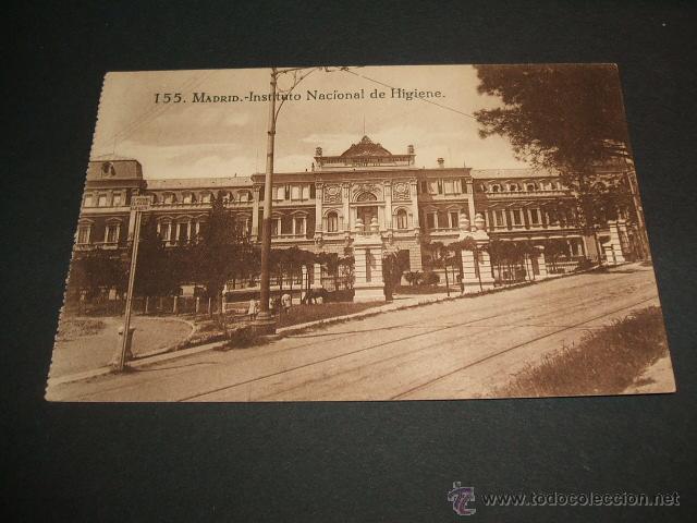 Postales: MADRID INSTITUTO NACIONAL DE HIGIENE - Foto 1