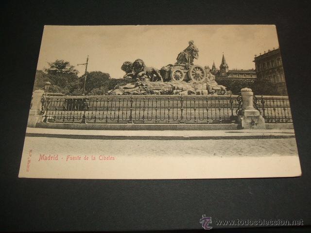 Postales: MADRID FUENTE DE LA CIBELES - Foto 1