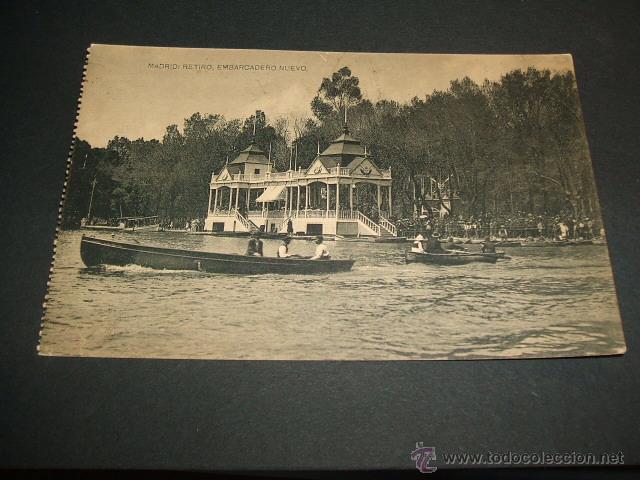 Postales: MADRID RETIRO EMBARCADERO NUEVO - Foto 1