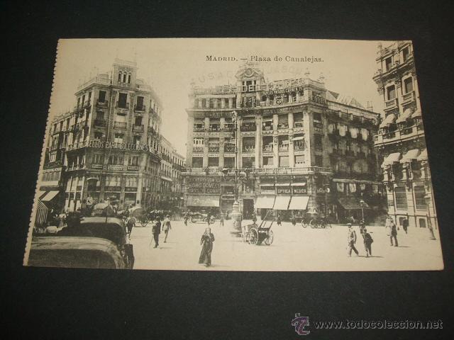 Postales: MADRID PLAZA DE CANALEJAS - Foto 1