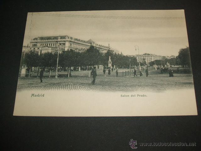 Postales: MADRID SALON DEL PRADO - Foto 1