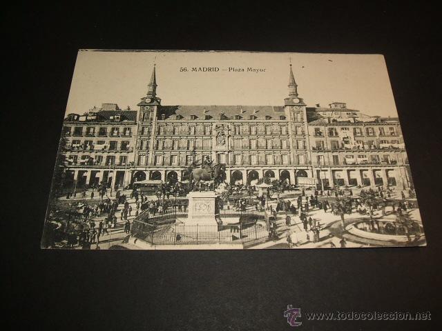 Postales: MADRID PLAZA MAYOR - Foto 1