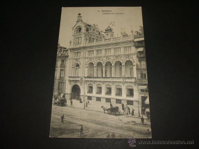 Postales: MADRID CASINO - Foto 1