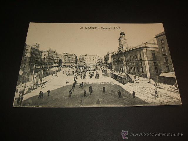 Postales: MADRID PUERTA DEL SOL - Foto 1