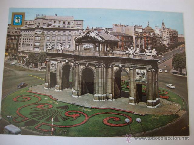 Postales: POSTAL ORIGINAL MADRID CIRCULADA CON SELLO - Foto 1