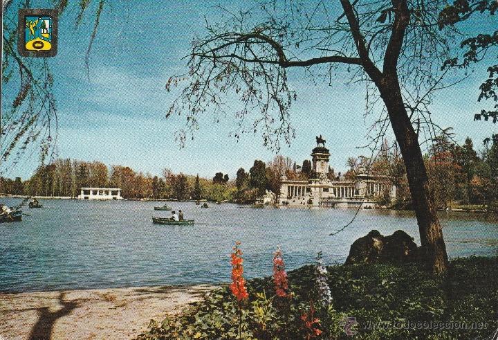 Postales: N&ordm; 14533 POSTAL ESTANQUE DEL RETIRO MADRID - Foto 1
