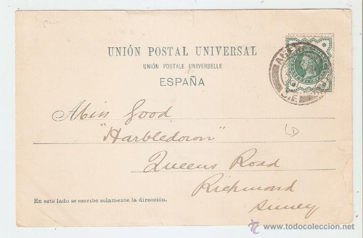 Postales: MADRID. PALACIO REAL 1904 - Foto 2