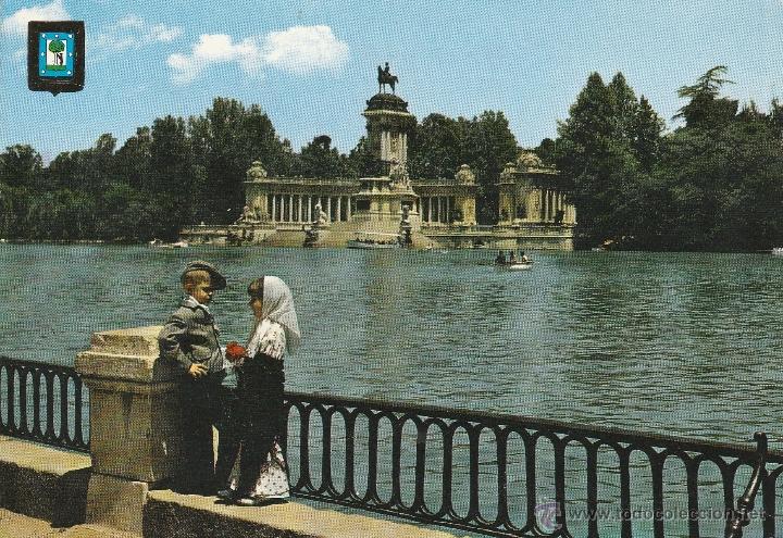 Postales: N&ordm; 15069 POSTAL ESTANQUE DEL RETIRO MADRID - Foto 1