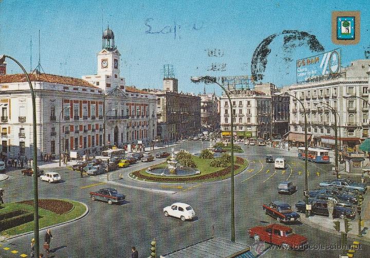 Postales: N&ordm; 15194 POSTAL MADRID PUERTA DEL SOL - Foto 1