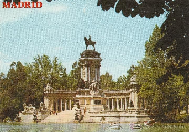 Postales: N&ordm; 15889 POSTAL PARQUE DEL RETIRO MADRID - Foto 1