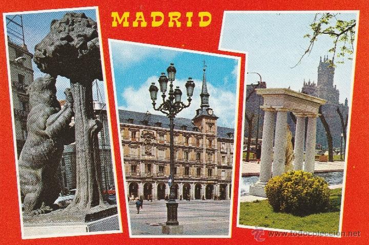 Postales: N&ordm; 15938 POSTAL RECUERDO DE MADRID - Foto 1