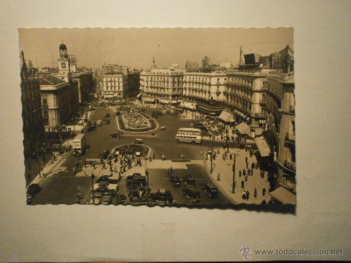 Postales: POSTAL MADRID PUERTA DEL SOL CIRCULADA - Foto 1